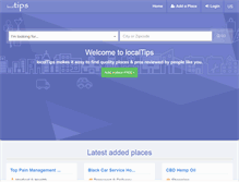 Tablet Screenshot of localtips.net